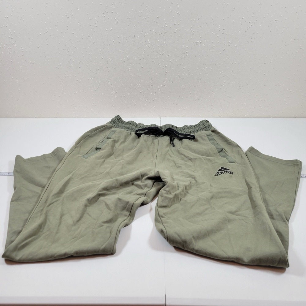 Adidas Women's Jogger Pants Size M Khaki Green‎